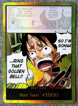 Luffy Ring That Golden Bell One Piece Don!! (Gold) - Image 1