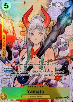 Yamato ST13-016 Full Art - One Piece Illustration Box Vol. 2 English Foil Promo - Image 1