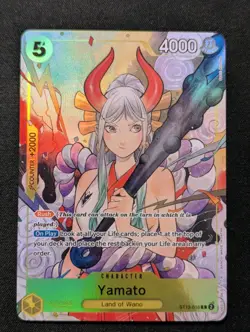 Yamato ST13-016 Full Art - One Piece Illustration Box Vol. 2 English Foil Promo - Image 2