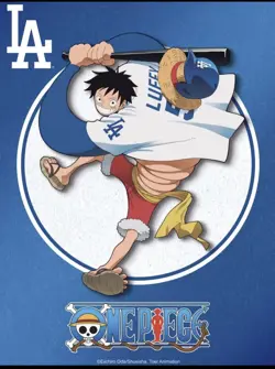 2026 ONE PIECE LOS ANGELES DODGERS MONKEY D LUFFY DON CARD PROMO 7/2/26 PRESALE - Image 2