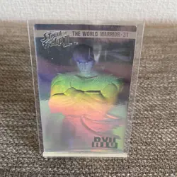 Street Fighter Ryuu Holo Card Street Fighter II Ultra Rare No.31 - Image 1