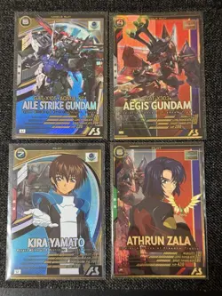 Gundam Arsenal Base Kira Yamato Strike Trading Card Condition Play - Image 1