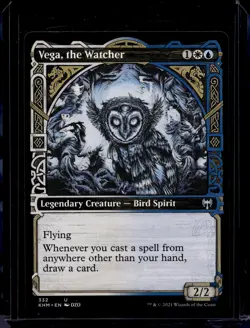 Vega, the Watcher (Showcase) - NM - MTG Kaldheim - Magic the Gathering - Image 1