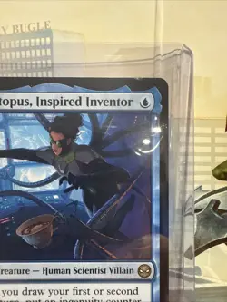 MTG Marvel Spider-Man Lady Octopus Inspired Inventor #035 Rare In Hand - Image 4