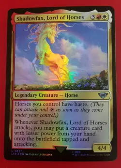1x Shadowfax, Lord of Horses (0227) | FOIL | LTR: Tales of Middle-Earth | MTG - Image 1