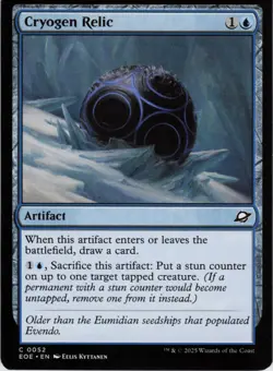 x4 Cryogen Relic C Edge of Eternities 52 NM MTG - Image 1
