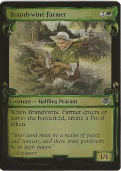 Brandywine Farmer 606 Common MTG Lord of the Rings Tales of Middle Earth NM/MT - Image 1