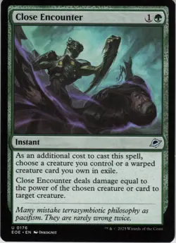 Close Encounter U Edge of Eternities 176 NM MTG - Image 1