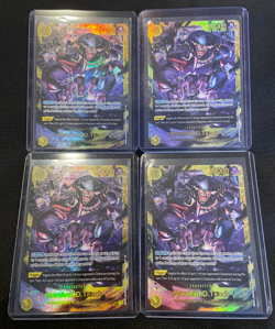 MARSHALL.D.TEACH - OP16 119 SEC Card x4 PLAYSET One Piece TCG Time of Battle NM! - Image 1