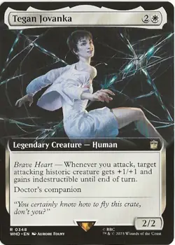 Tegan Jovanka 348 Rare MTG Universes Beyond: Doctor Who NM/M BBC - Image 1