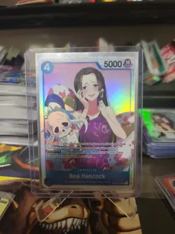 One Piece Tcg Boa Hancock SR OP1-078 NM - Image 1