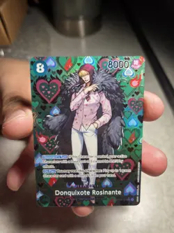 Bandai One Piece Card Game Donquixote Rosinante OP04-119 Special Foil 8000 C8 EN - Image 2