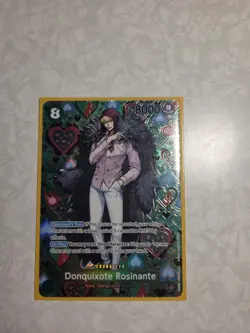 Bandai One Piece Card Game Donquixote Rosinante OP04-119 Special Foil 8000 C8 EN - Image 4