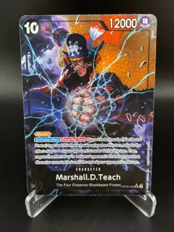 Marshall D Teach Alternate Art OP09-093 Emperors in the New World One Piece NM - Image 1