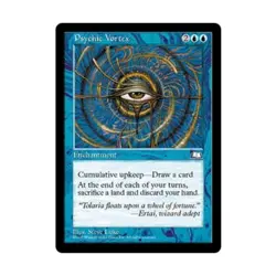 WOTC MtG Weatherlight Psychic Vortex (R) NM - Image 1