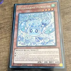 Mulcharmy Fuwalos MP25-EN102 Secret Rare 1st Edition - Image 1