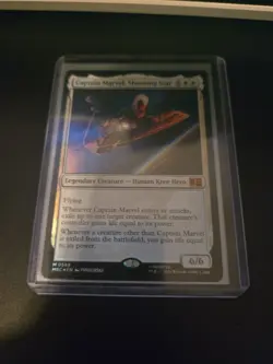 Captain Marvel, Shooting Star - FOIL - Marvel MSH - NM - MTG - Image 1