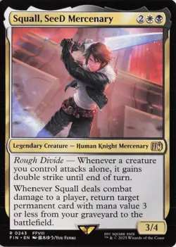 Squall, SeeD Mercenary, 243, FIN, Normal - Image 1