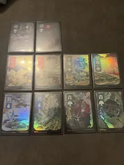 MTG Kamigawa Neon Dynasty 10× ALL FOIL Japanese Basic Land Every Version! NM - Image 4
