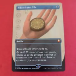White Lotus Tile (Borderless) Avatar: The Last Airbender Regular - Image 1