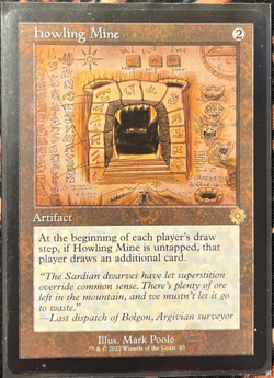 Howling Mine The Brothers' War: Retro Frame Artifacts #83 Regular Near Mint - Image 1