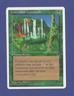 1995 Magic the Gathering - Concordant Crossroads - Chronicles MTG - Image 1
