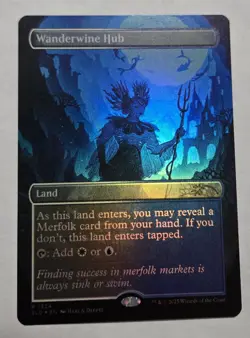 Wanderwine Hub (Rainbow Foil) Secret Lair Drop Series Foil - Image 1