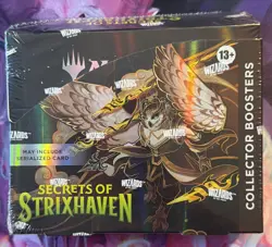 New Sealed MTG Magic The Gathering Secrets Of Strixhaven Collector Booster Box - Image 1