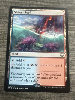 Shivan Reef NM Commander: Modern Horizons 3 0375 MTG Regular - Image 1