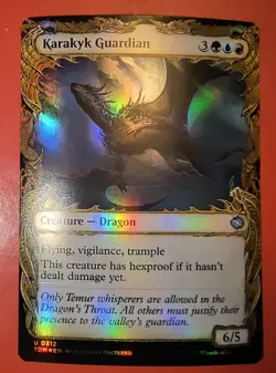 MTG, MAGIC: KARAKYK GUARDIAN, TARKIR DRAGONSTORM, 0312, UNCOMMON, FOIL, NM - Image 1