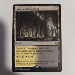 MTG English Vault of Champions NM Normal Commander Masters - Image 1
