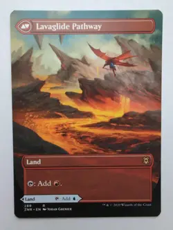 MTG Riverglide Pathway (ZNR) Zendikar Rising (Borderless) Regular Rare 289 - Image 2