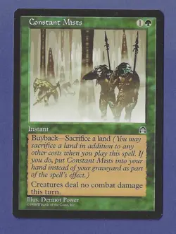 1998 Magic the Gathering - Constant Mists - Stronghold MTG - Image 1