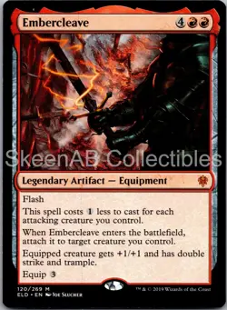 MTG SkeenAB Embercleave Throne of Eldraine NM - Image 1