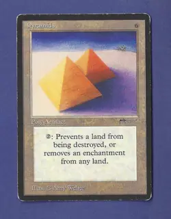 1993 Magic the Gathering - Pyramids - Arabian Nights MTG - Image 1