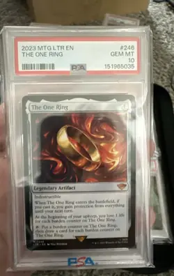 The One Ring Universes Beyond: the Lord of the Rings: PSA 10 - Image 1