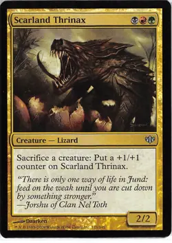 Scarland Thrinax *FOIL Uncommon* Magic MtG x1 Conflux SP - Image 1