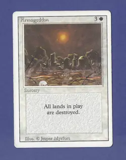 1994 Magic the Gathering - Armageddon - Revised MTG - Image 1