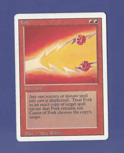 1994 Magic the Gathering - Fork - Revised MTG - Image 1