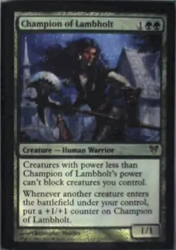 Champion of Lambholt - Avacyn Restored: #171, MTG - Foil Lp C255 - Image 1