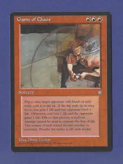 1995 Magic the Gathering - Game of Chaos - Ice Age MTG - Image 1