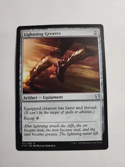 Lightning Greaves x1 MTG ENGLISH Rare -- Check My Store! - Image 1