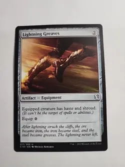 Lightning Greaves x1 MTG ENGLISH Rare -- Check My Store! - Image 2