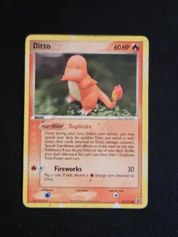 Pokemon Ditto(Charmnader) 61/113 Delta Species Common - Image 1