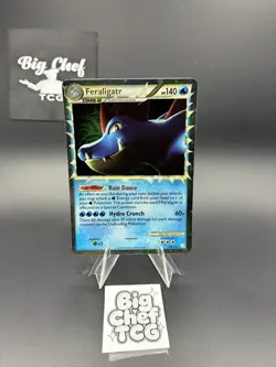 2010 POKEMON FERALIGATR (PRIME) HEART GOLD SOUL SILVER 108/123 (NM) - Image 1