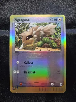 Pokemon Zigzagoon 85/100 Sandstorm Reverse Holo - Image 1