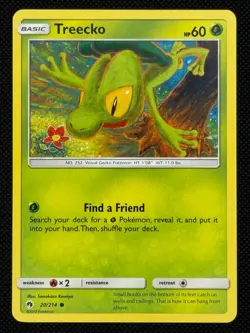Treecko 20/214 Common Lost Thunder Near Mint - Image 1