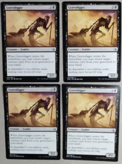 Gravedigger (x4) Playset - Amonkhet (AKH) - Uncommon Regular - NM - MTG - Image 1