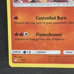 Pokemon TCG Magmar 003/012 McDonald's Promos 2019 Holo English *See Pictures* - Image 5