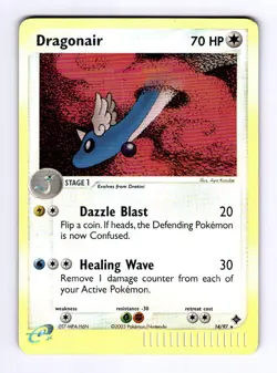 Dragonair - 14/97 Dragon #14 (2003) Rare Reverse Holo LP+ Pokemon - Image 1